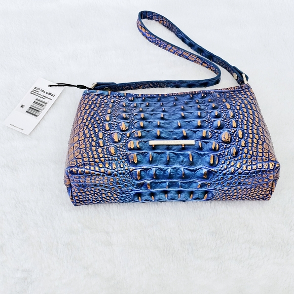 NWT Brahmin DEEP AZURE Lorelei w/Cheryl Card #HARD TO FIND# - Picture 10 of 16